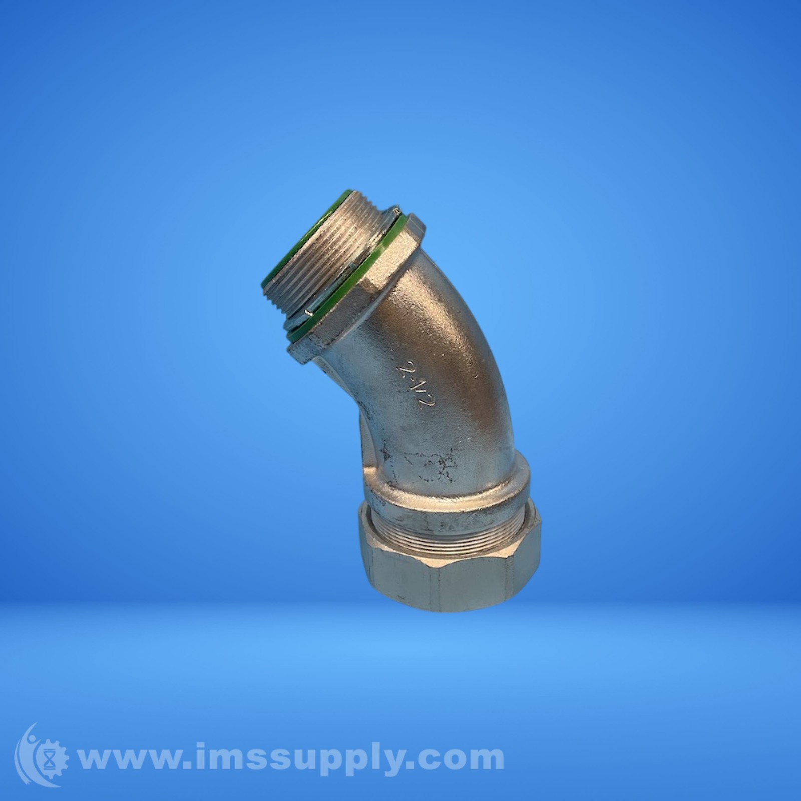 Conduit Connector 45 Degree Elbow 2.5" FNOB
