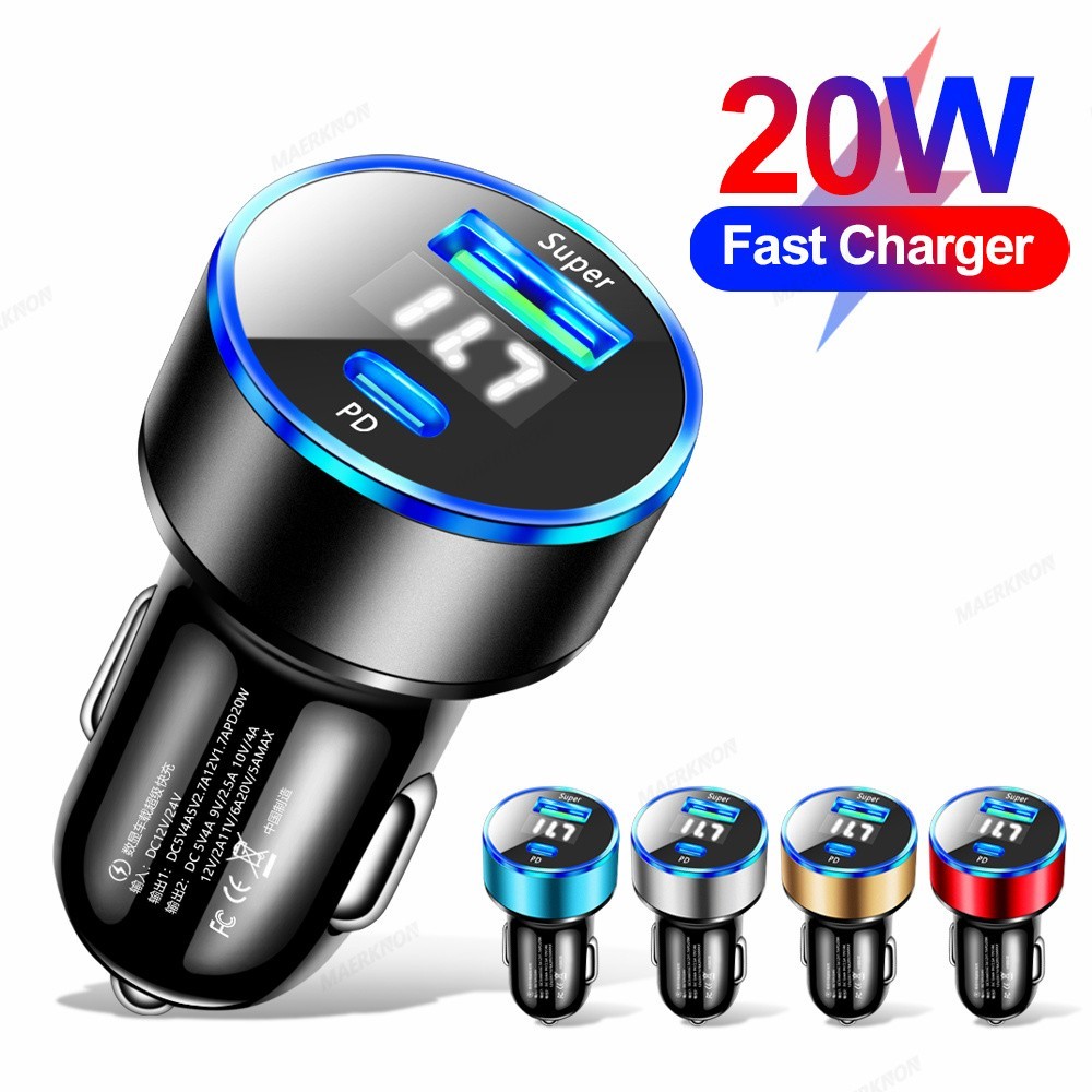 12V Digital LED Display Voltmeter Voltage Gauge Panel Meter For Car Motorcycle