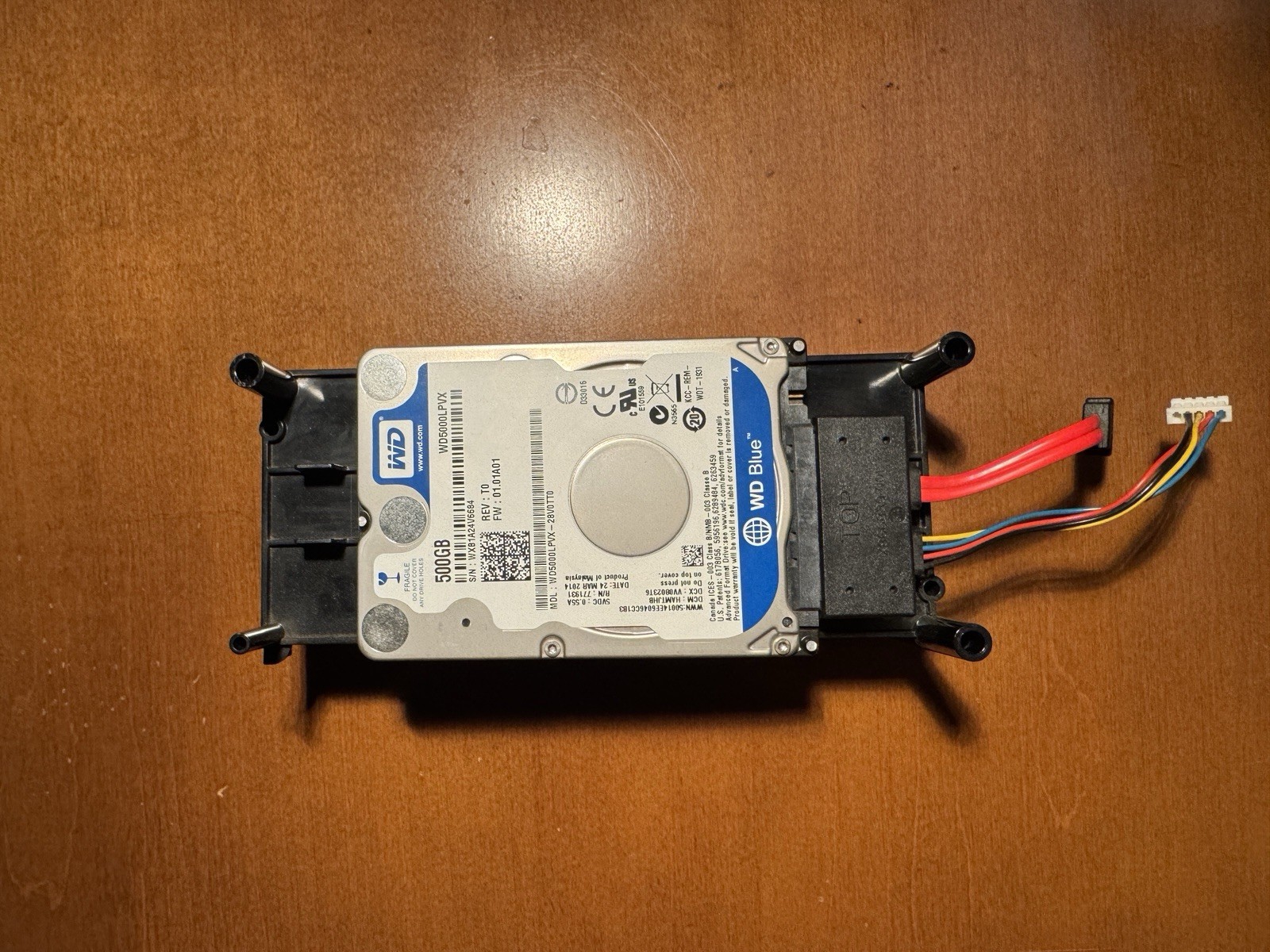 Xbox One 500 GB Hard Drive Caddy , Connector Cable Complete Assembly