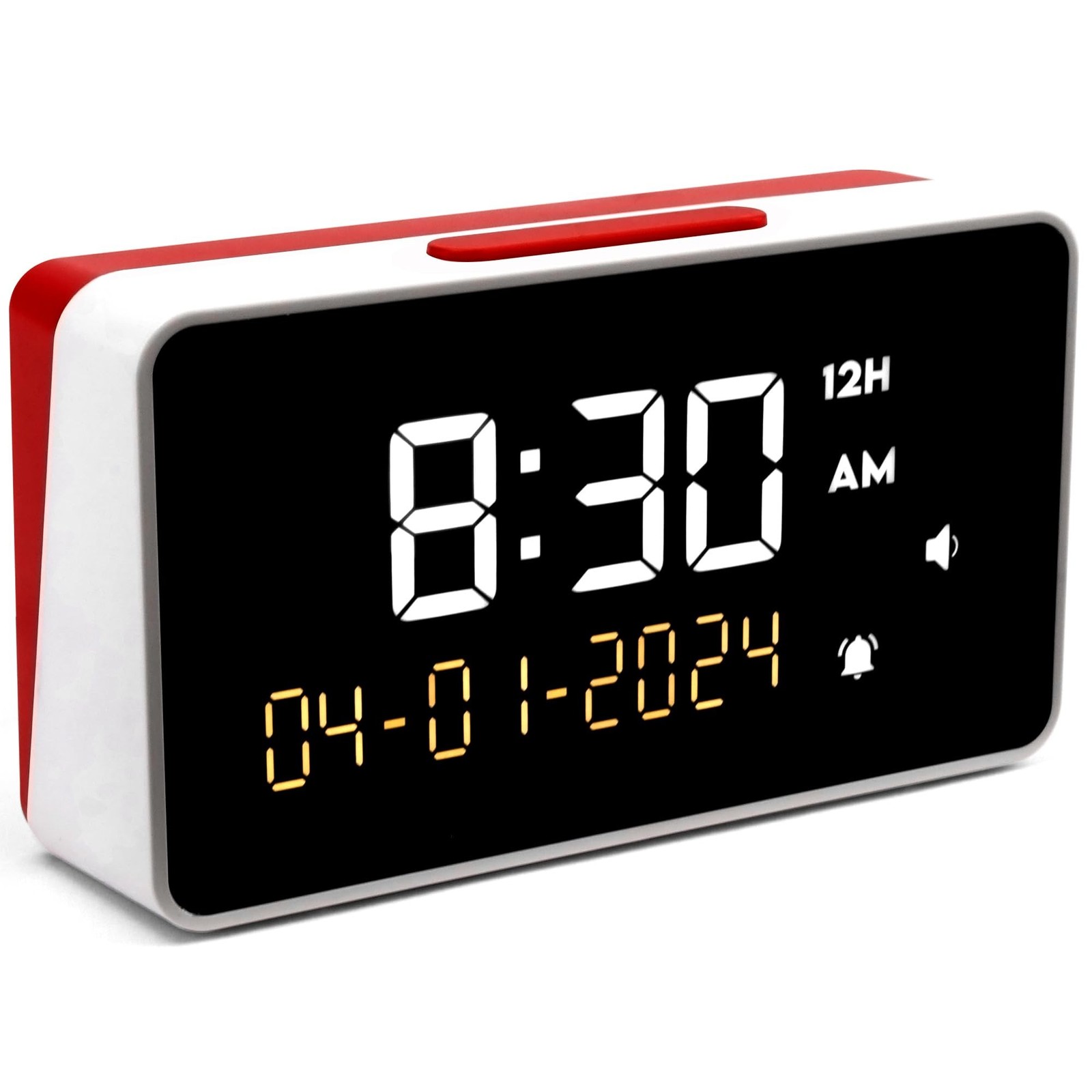 Talking Clock - Extra Loud Time and Date - for Elderly, Dementia, Hearing or ...