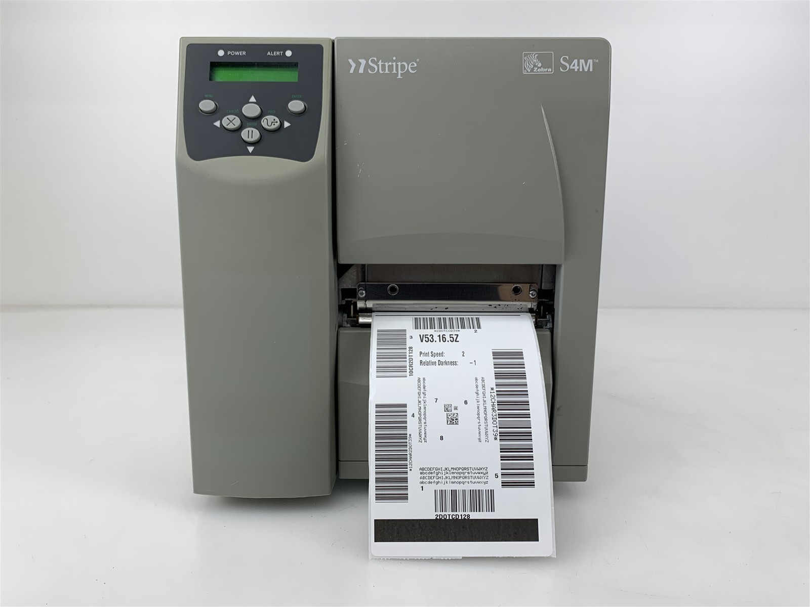 Zebra Stripe S4M Industrial Thermal Label Printer