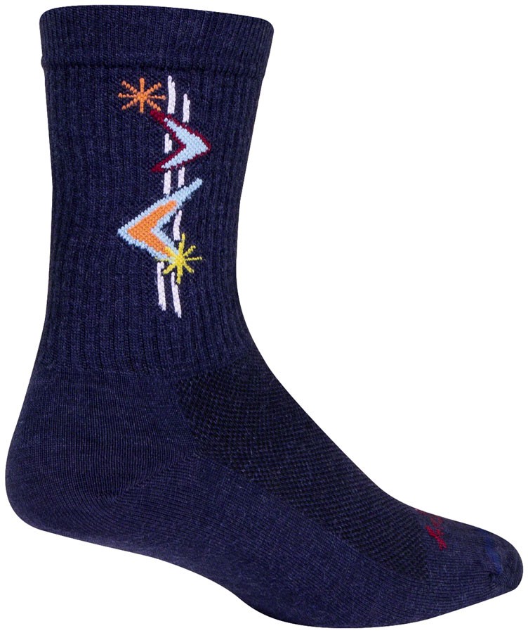 SockGuy Jetson Ankle Socks Small/Medium Blue