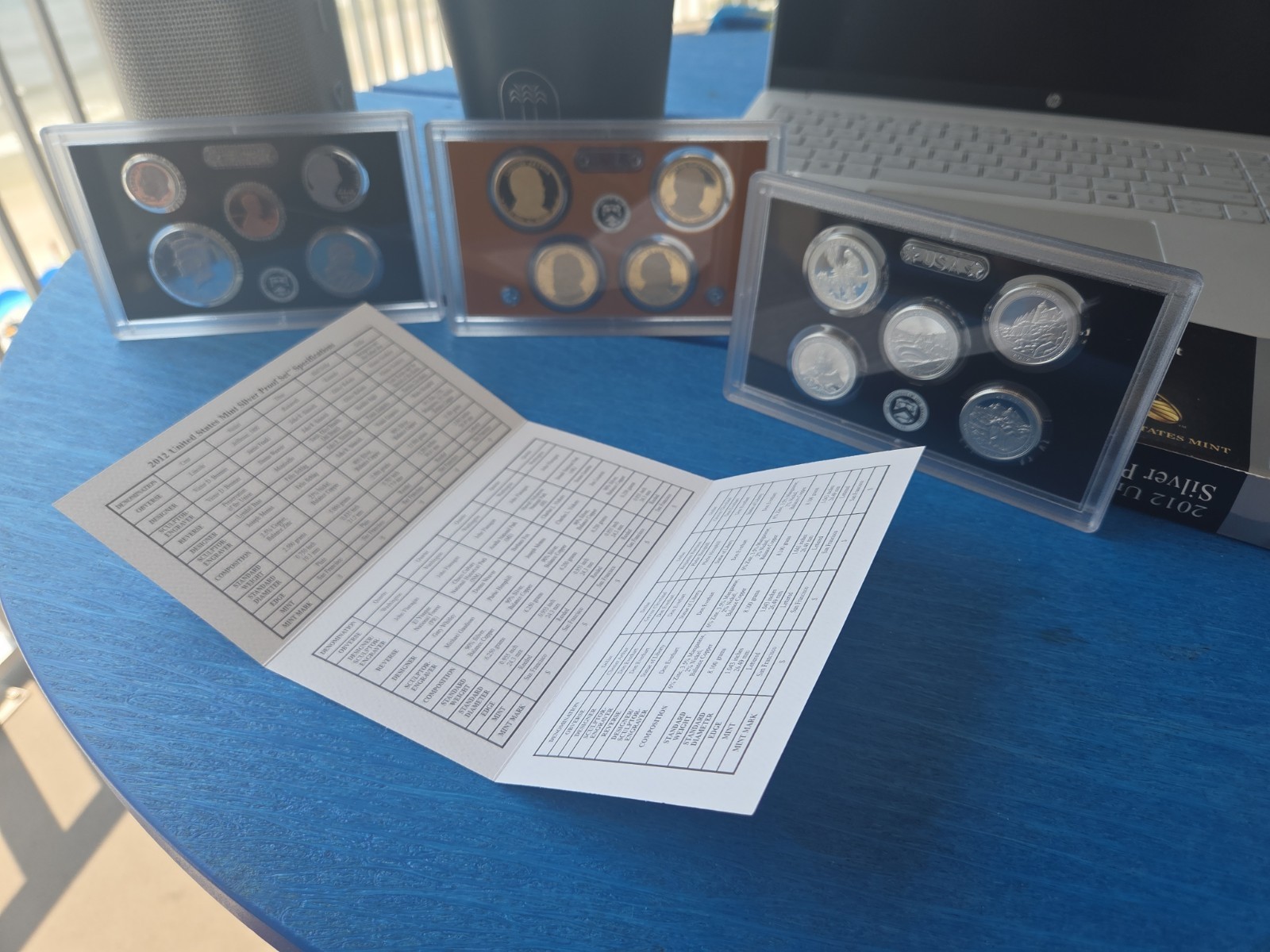 2012 US Mint Silver Proof Set – Only 395,443 Made – Complete OGP with COA