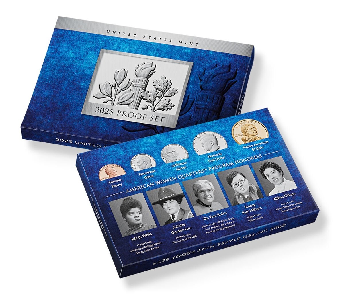 2025 S US Mint Proof Set NO Coins w/ Box & COA - 25RG Replacement Box