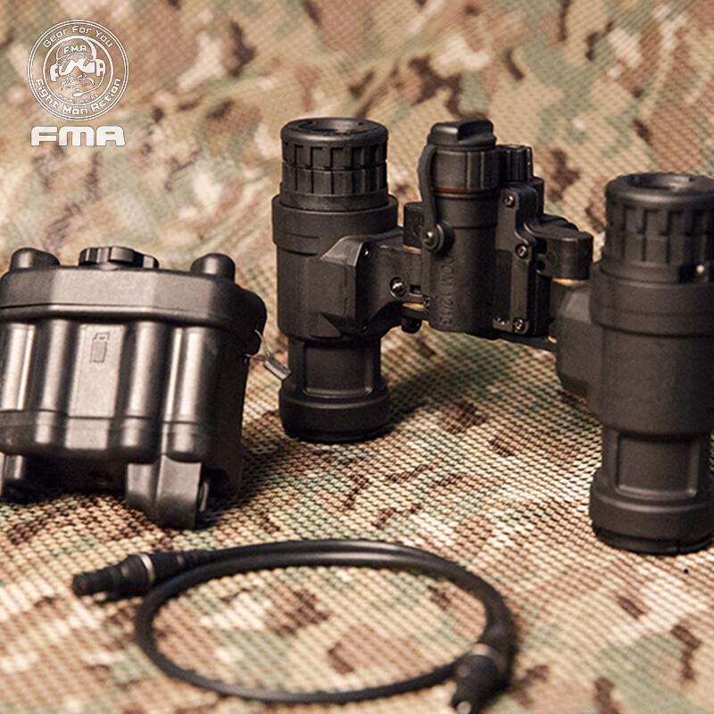 FMA soft air gun binoculars helmet NVG PVS31 simulator with light tactical