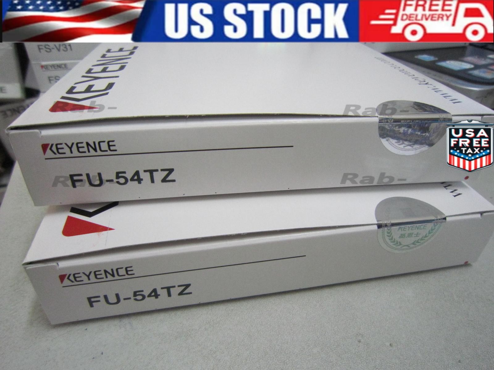 KEYENCE FU-54TZ SHA22 Fiber Amplifier Sensor FU54TZ New In Box  US Free TAX