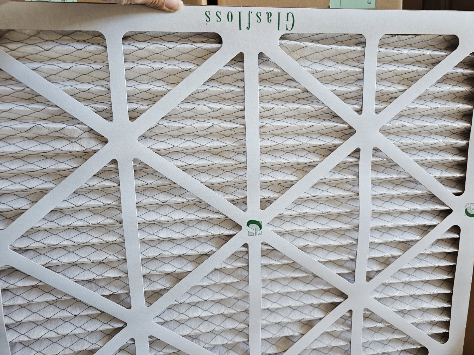 1" Inch Glasfloss ZL MERV 10 Pleated Air Filters  - Pack of 12