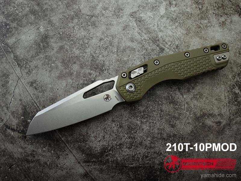 Microtech MSI RAM-LOK 210T-10PMOD OD Green M390 Folding Knife