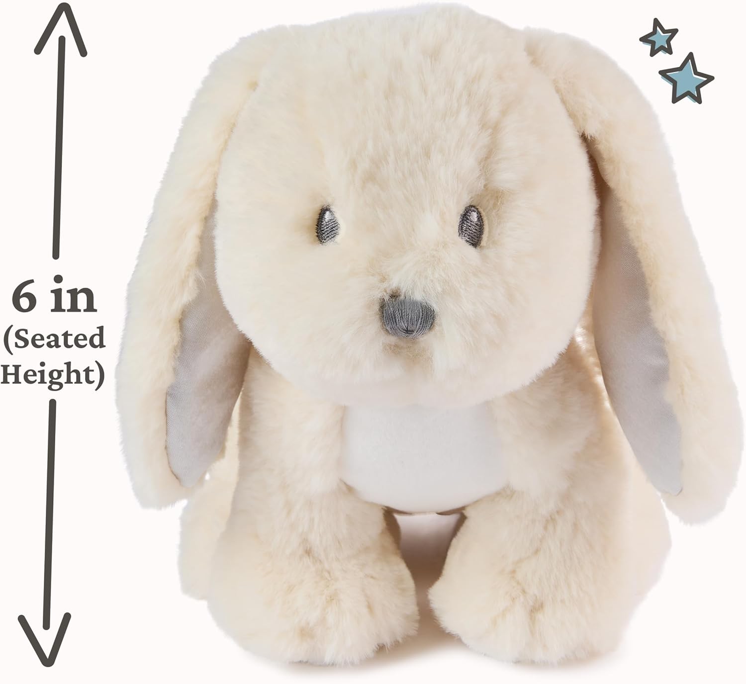 GUND Baby Clover Bunny Plush, Bunny Stuffed Animal for Babies and Toddlers, Crea