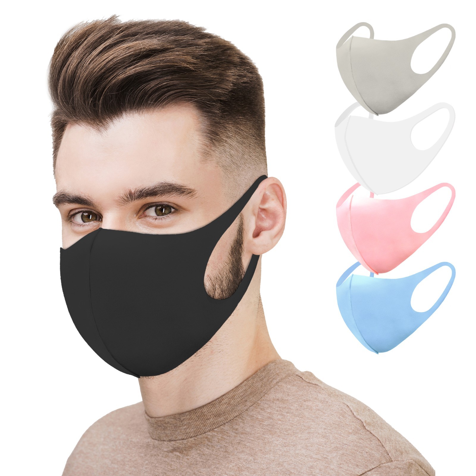 20 PCS Face Fashion Mask Washable Reusable Adult MASK US SELLER