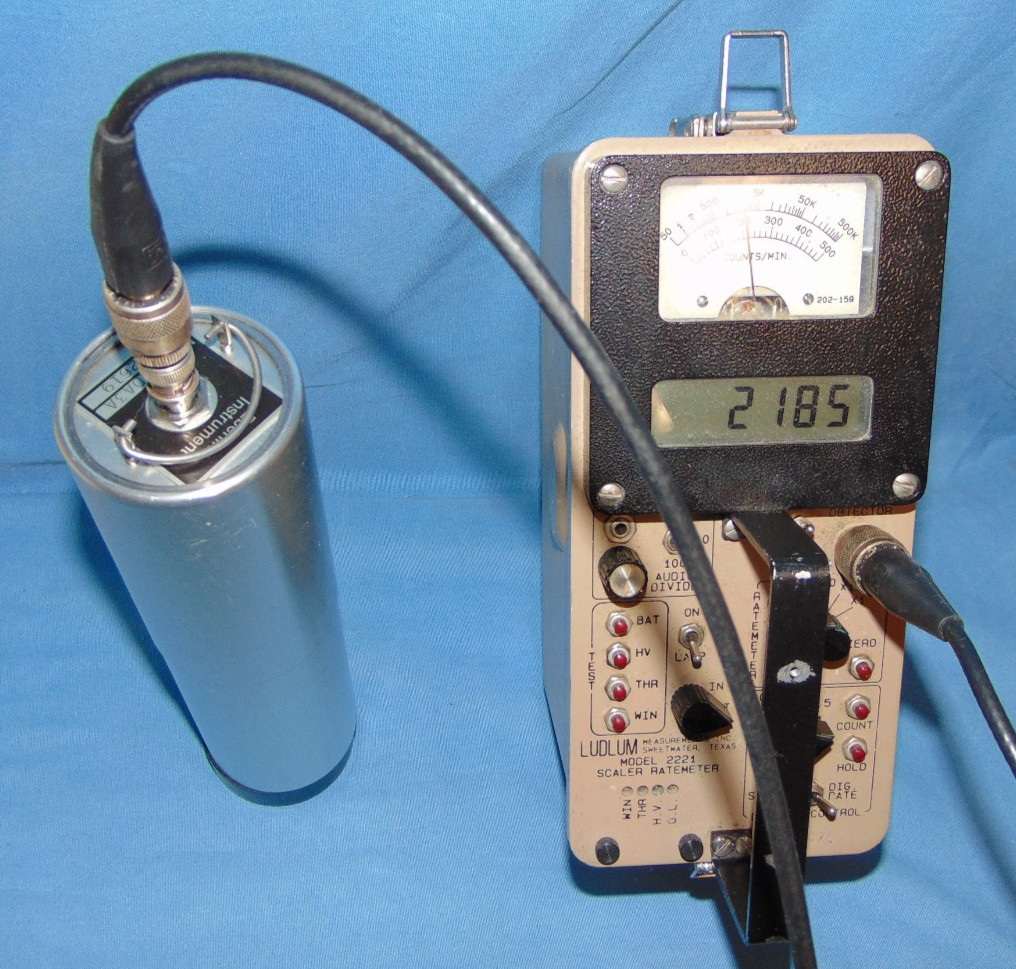 Eberline RDA-3A Beta Scintillation Radiation Detector