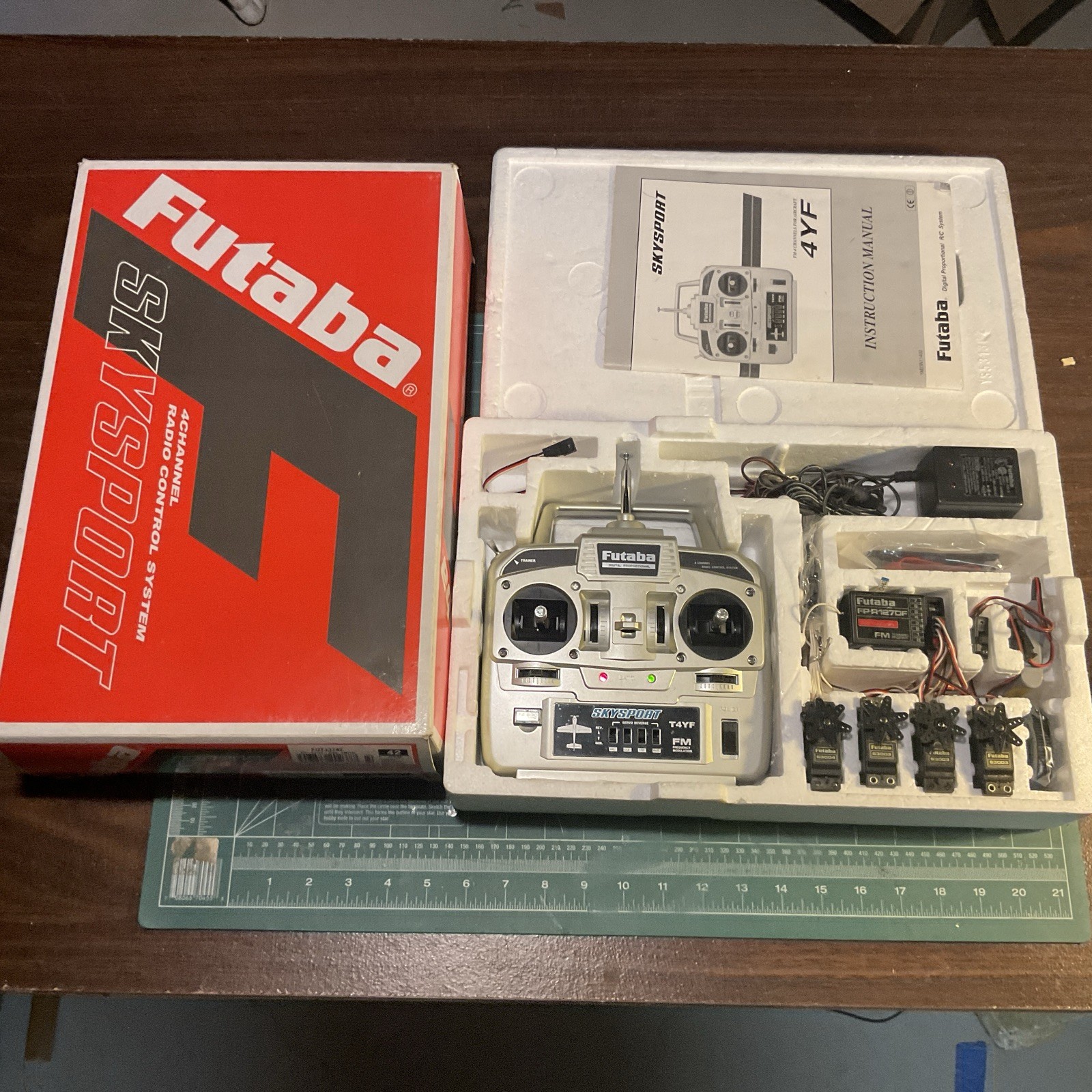 Futaba 4YF-FM72 'SKYSPORT' 4 Channel Radio Control System No Receiver