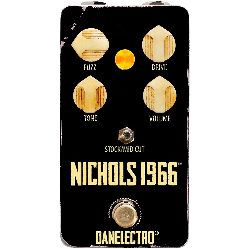 Danelectro Nichols 1966 Fuzz Effects Pedal Black