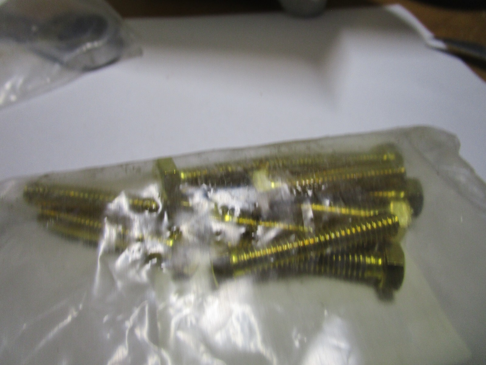 5/16"-18 x 1-3/4" Brass Hex Cap Screw QTY 10
