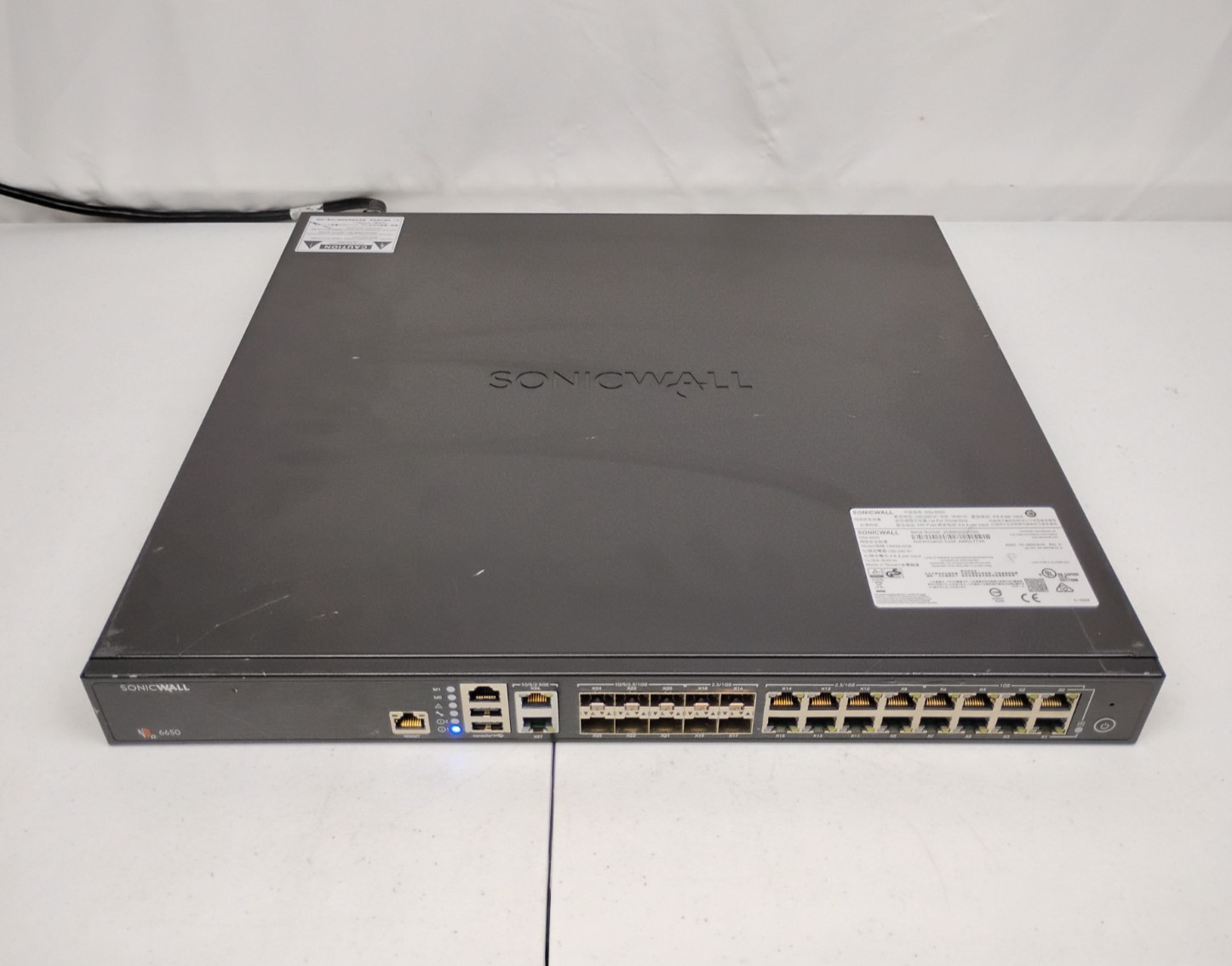 SonicWall NSA 6650 Security Appliance & x1 Power Supply