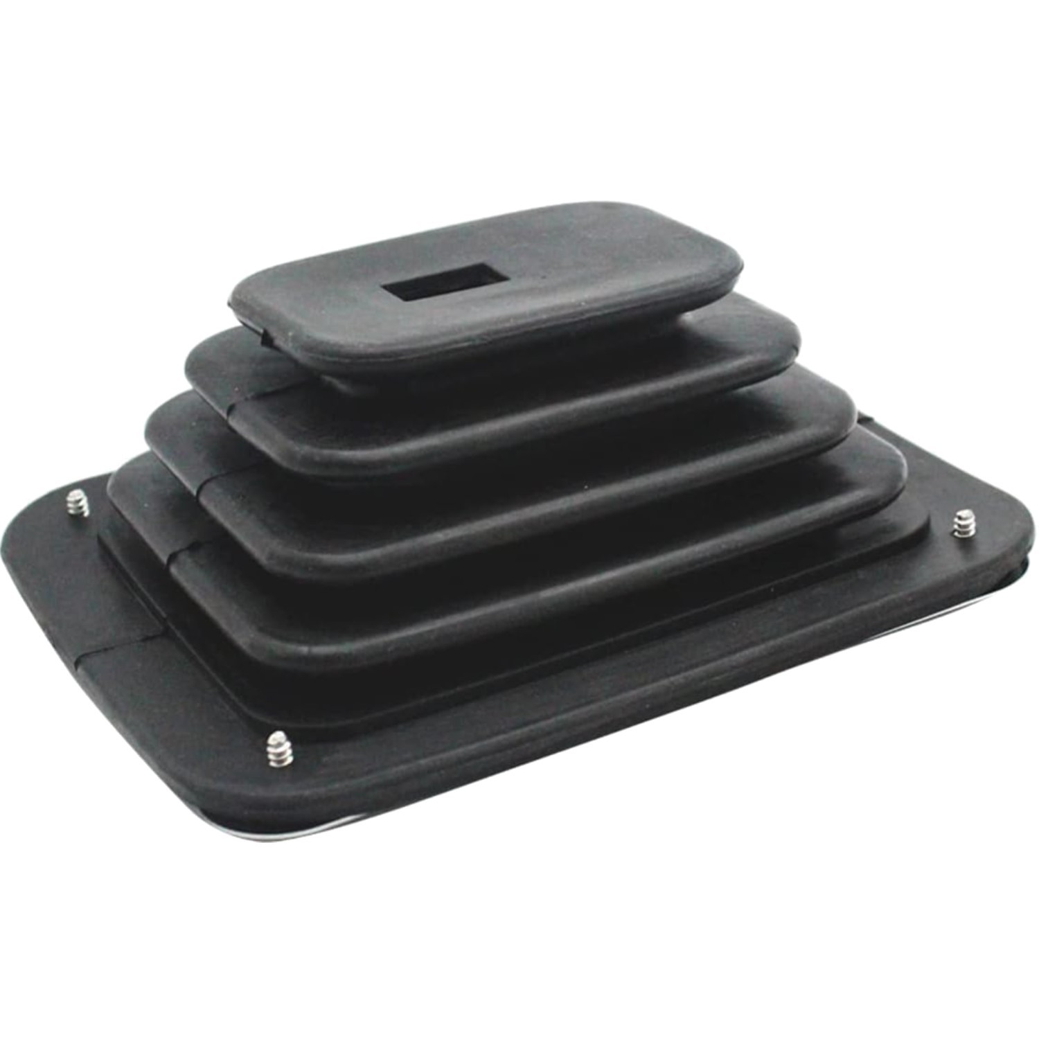 Rubber Shifter Boot Kit Universal Chrome Plate 5-5/8" X 6-3/4"