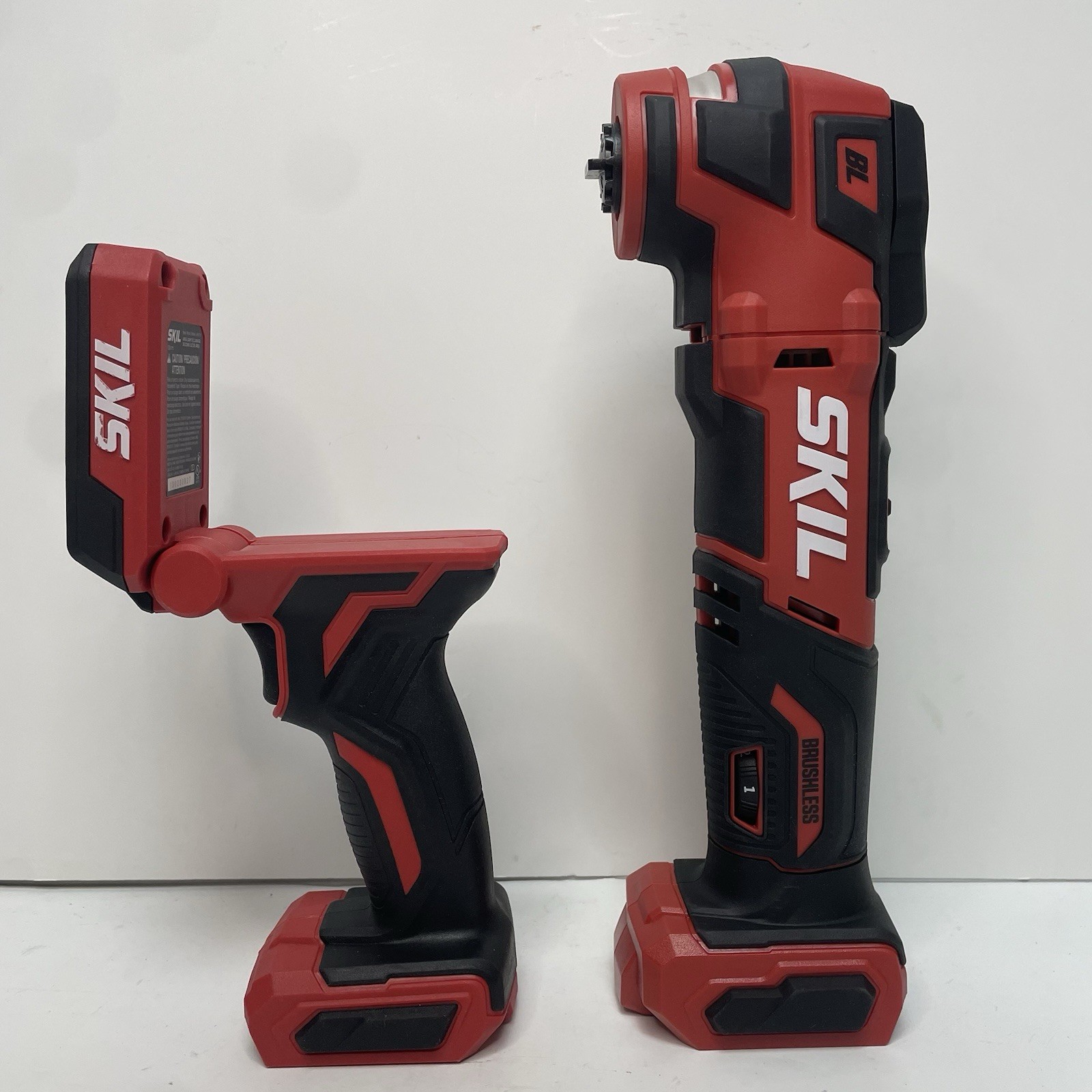 Skil Power Tool Set – Drill, Impact, Multitool, Charger, Batteries (2), Light