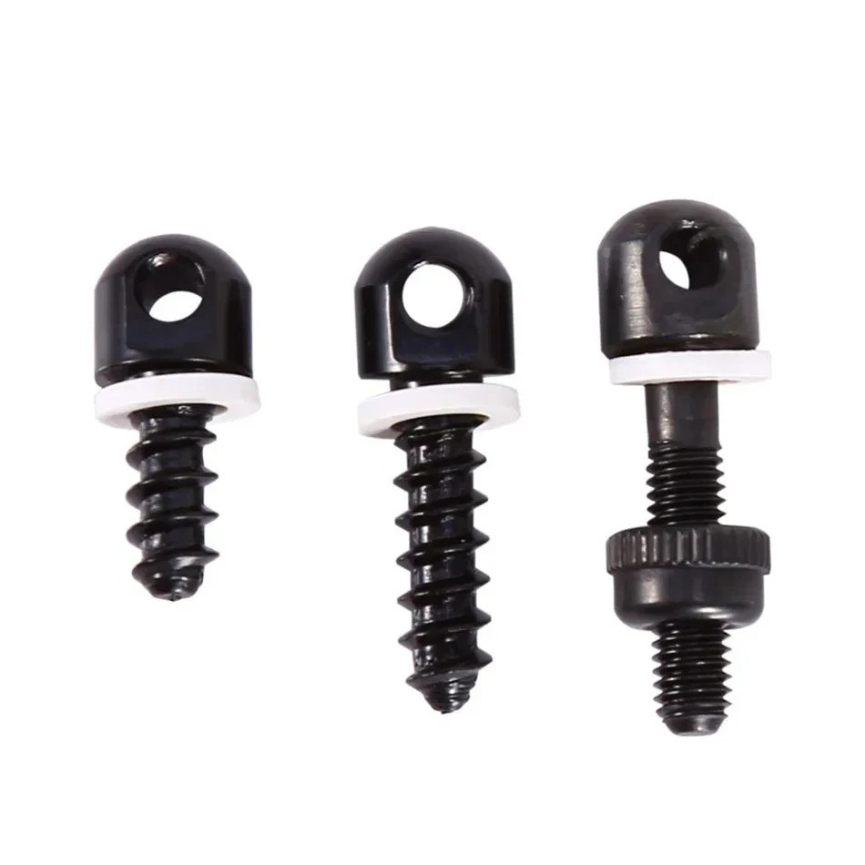 Sling Swivel Studs Set,3 Pieces Wood Bolt Sling Screw Mounts, Rifle or Shotgun