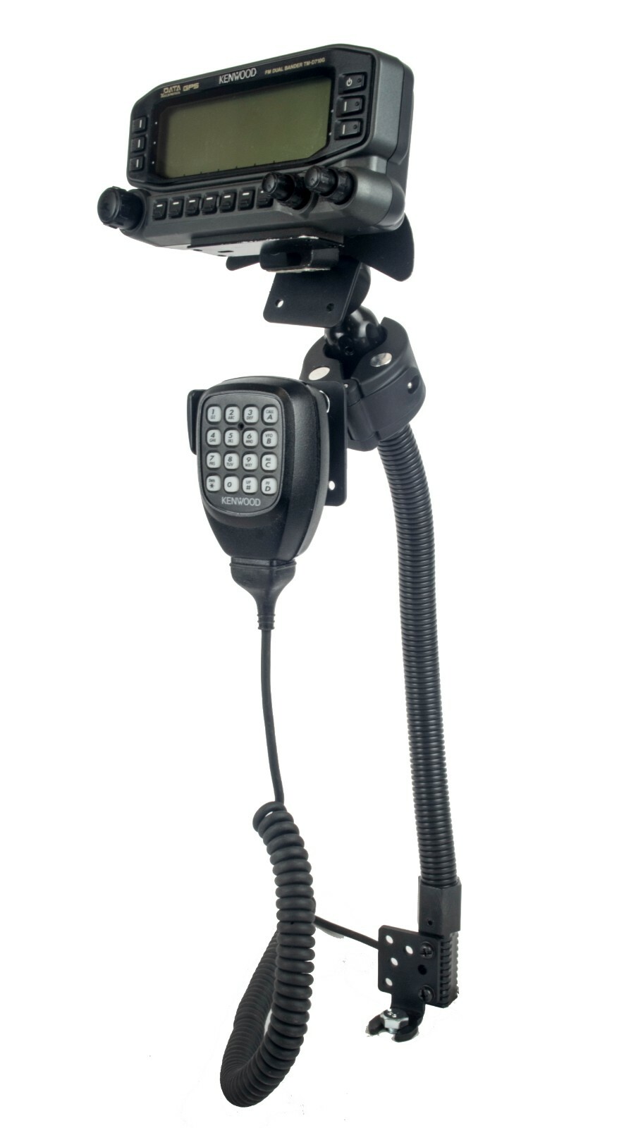 Seat Bolt Mount And Mic Holder for Kenwood TM-D710 TM-V71A TM-D700 Radio Head