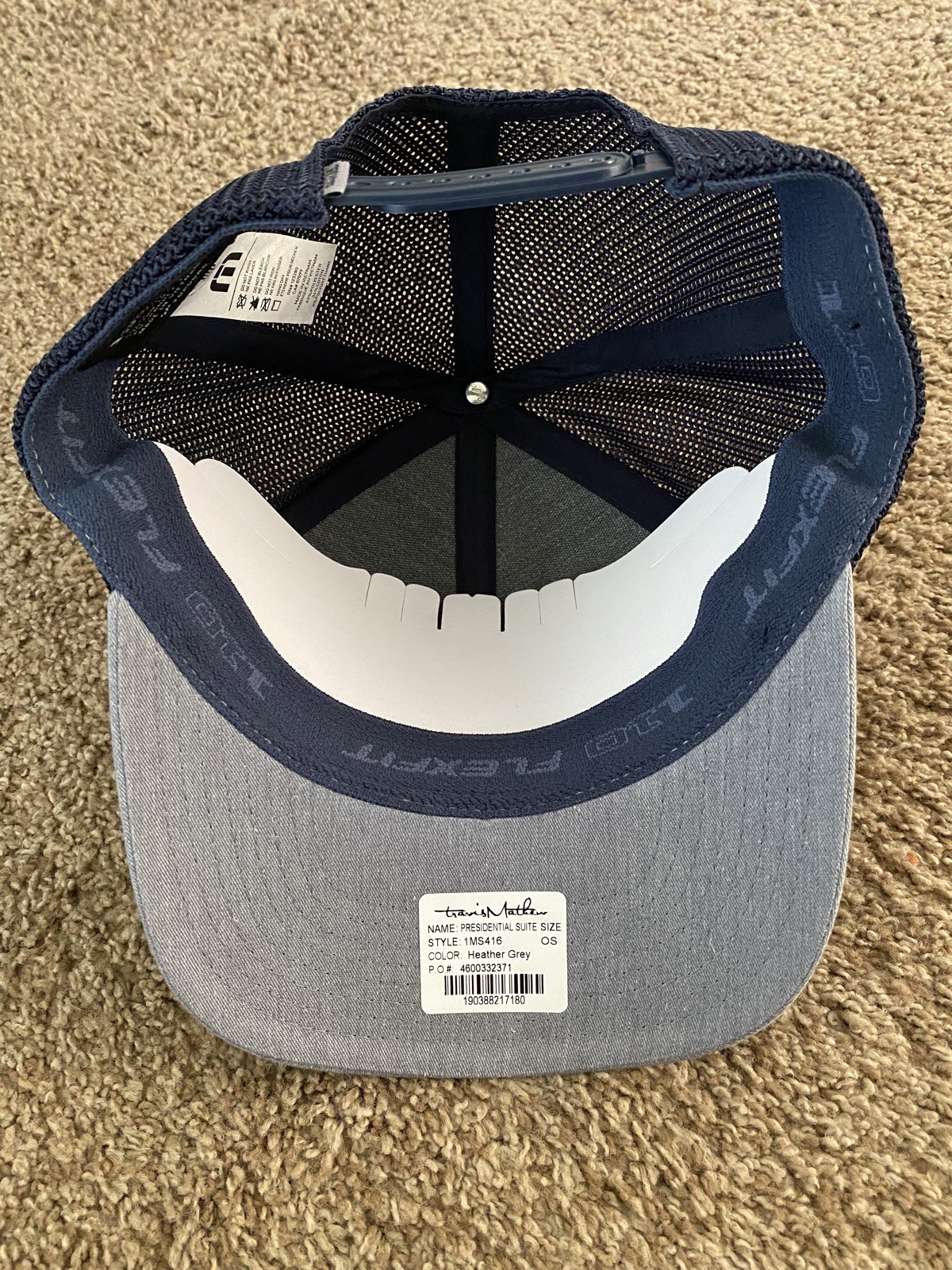 Travis Mathew Bushwood Grey CC Champion Snapback Trucker Hat Golf Caddyshack NWT