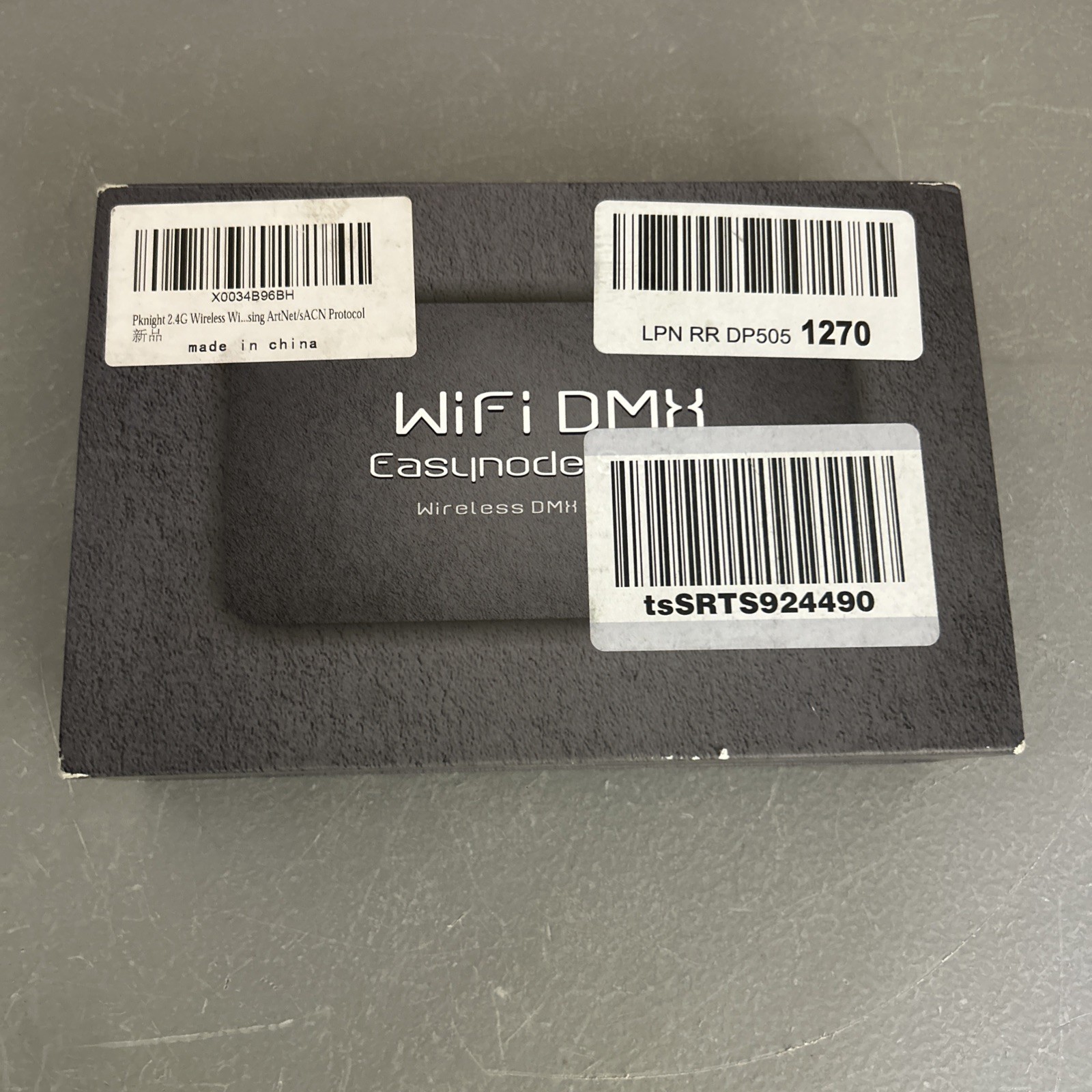Pknight 2.4G Wireless WiFi DMX Easynode Plus 3 Pin Mini DMX Controller