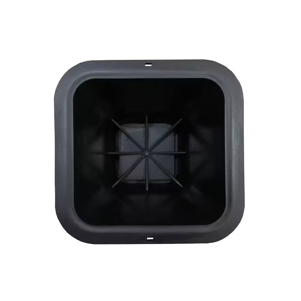 6 Inch Bed Risers 4-Pack Durable Heavy Duty Construction Ensures Black Accessory