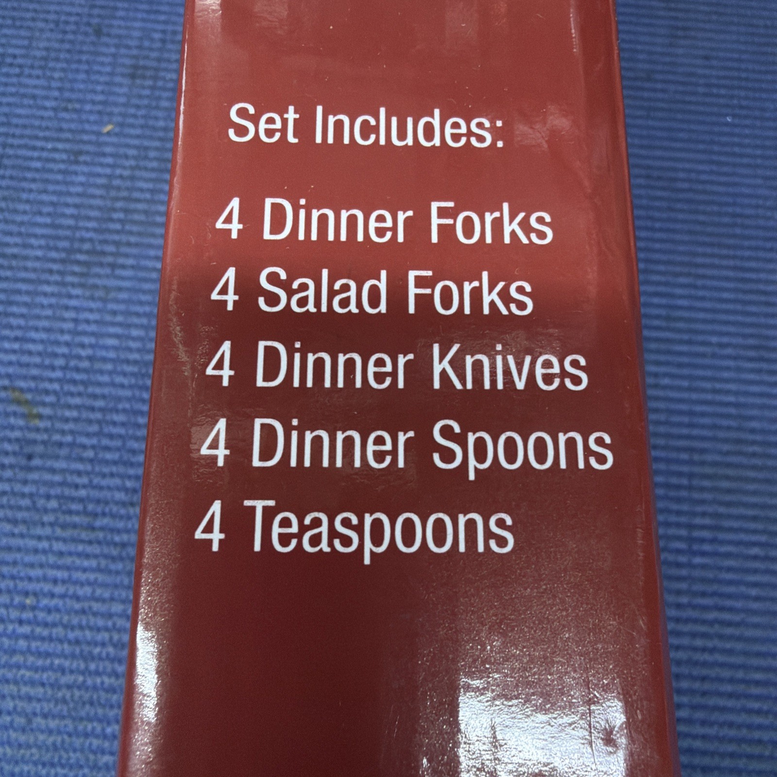 JC1- GREAT GATHERINGS Flatware SET Sharon SERVICE FOR 4- Metal