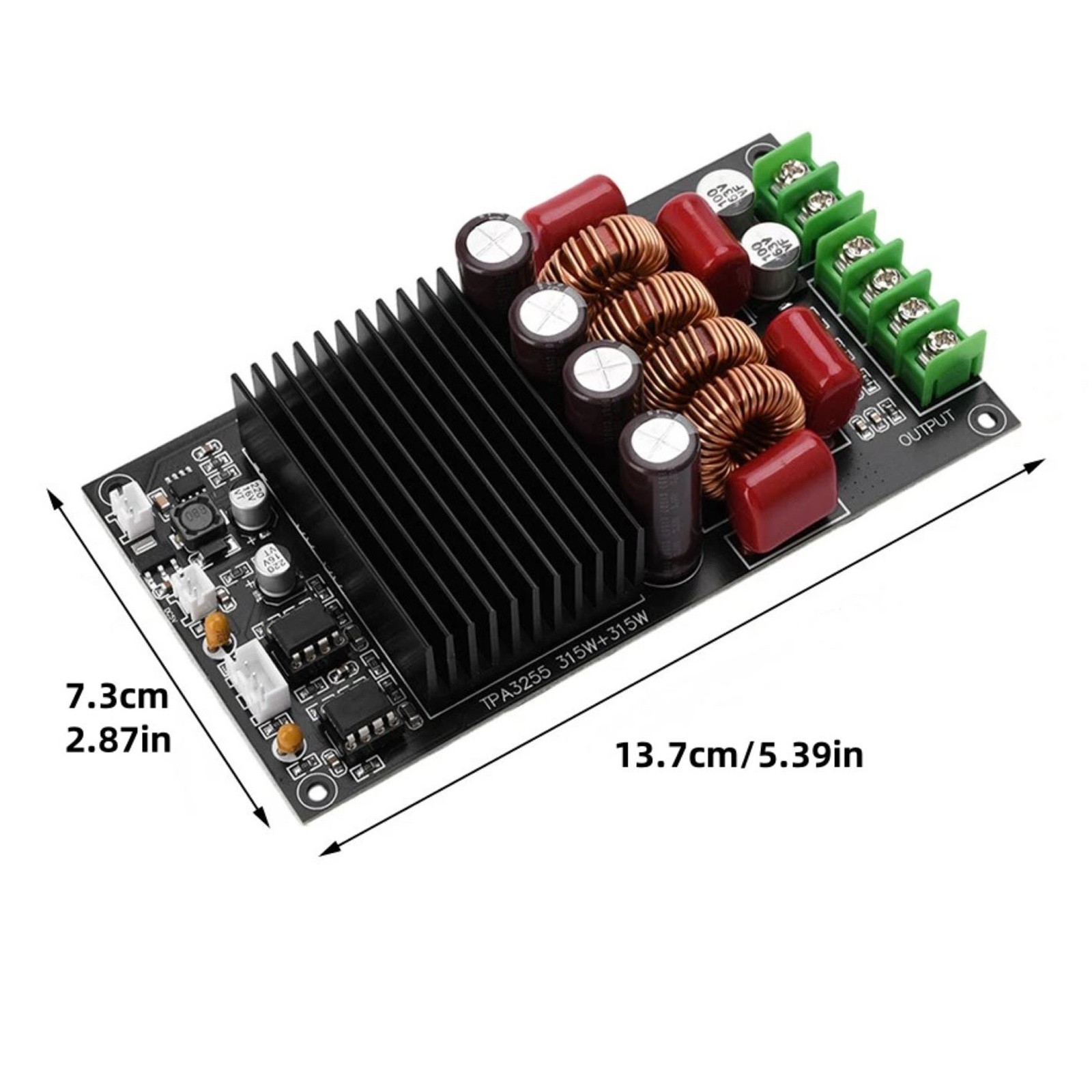 HiFi Amplifier Board Audio Module Maximum Output Power: 600W (300W x 2)