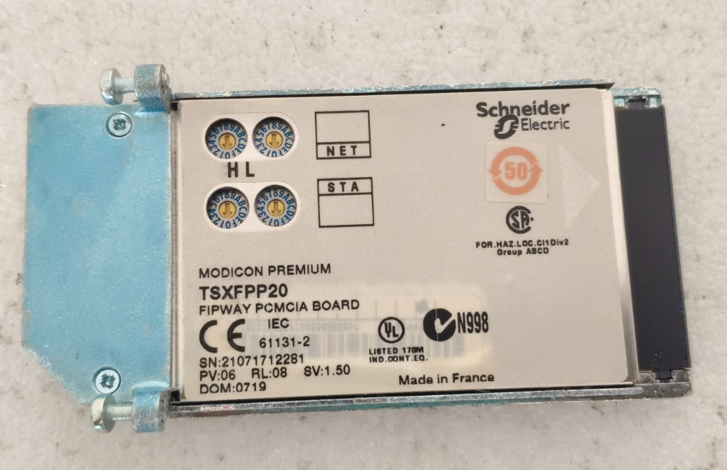 SCHNEIDER PCMCIA BOARD MODICON PREMIUM FIPWAY TSXFPP20 without Cable NEW