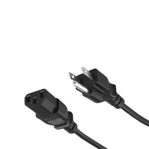 1FT-25FT Standard AC Power Cord NEMA5-15P/IEC320 C13 16 AWG 13A 125V Heavy Duty