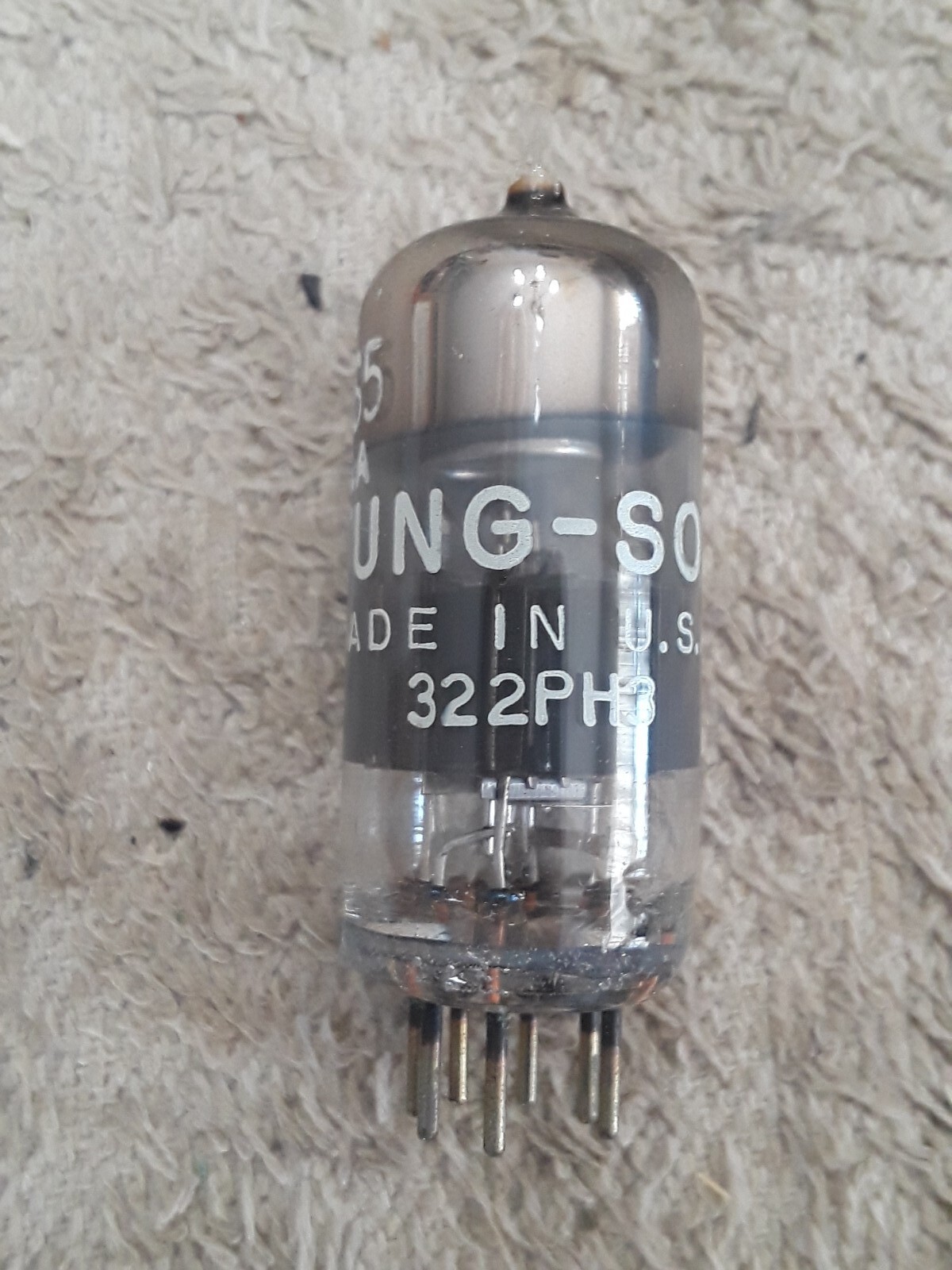 NOS Tung-Sol 2FS5 Vacuum Tube