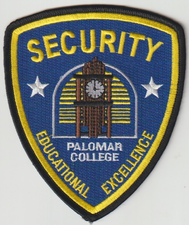Palomar College Security obsolete patch shipped from Australia