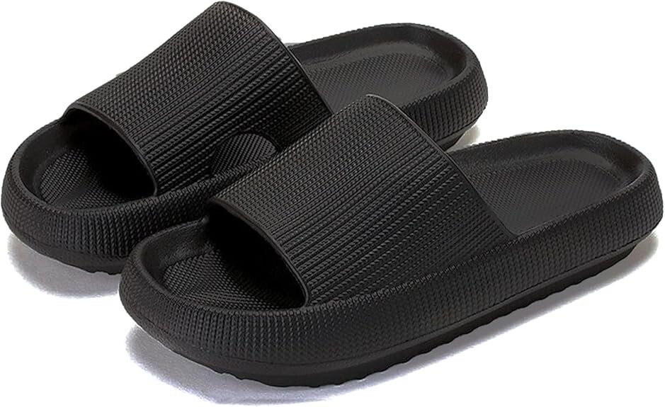 SOLARSUN Cloud Slippers for Women and Men Cozy Pillow Slides Anti-Slip Sandals