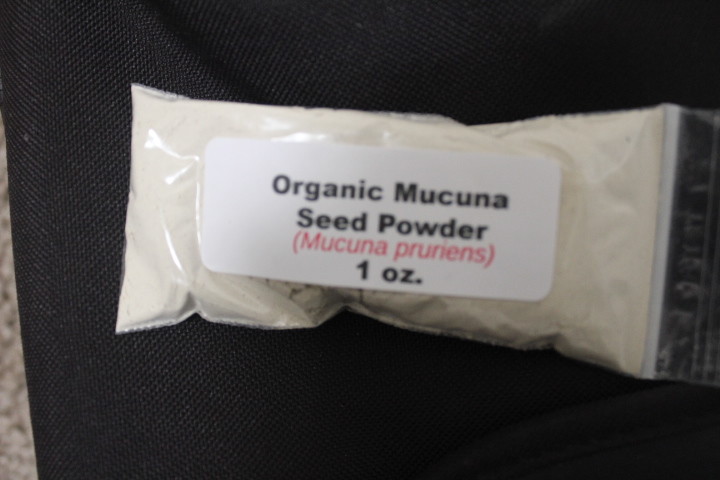 1 oz   Organic Mucuna Seed Powder (Muruna pruriens)