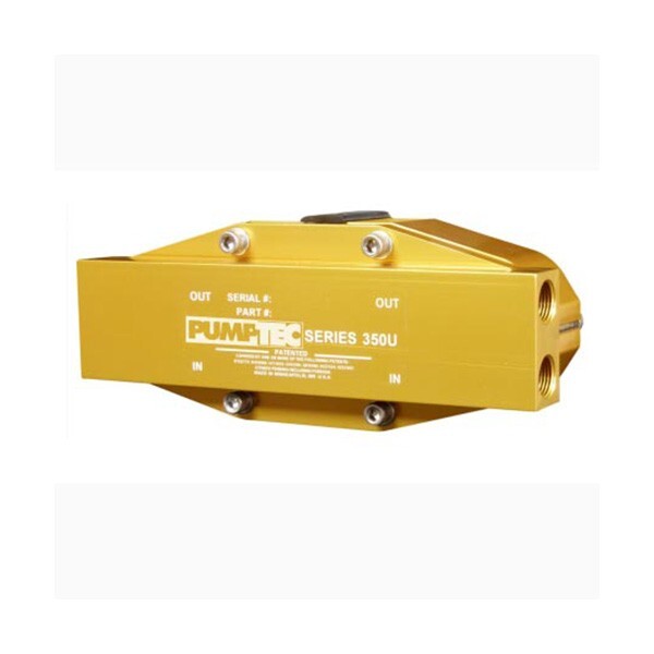 Pumptec 350U Pump Head 60074 Viton 4 - 3/8Inch Ports Gold