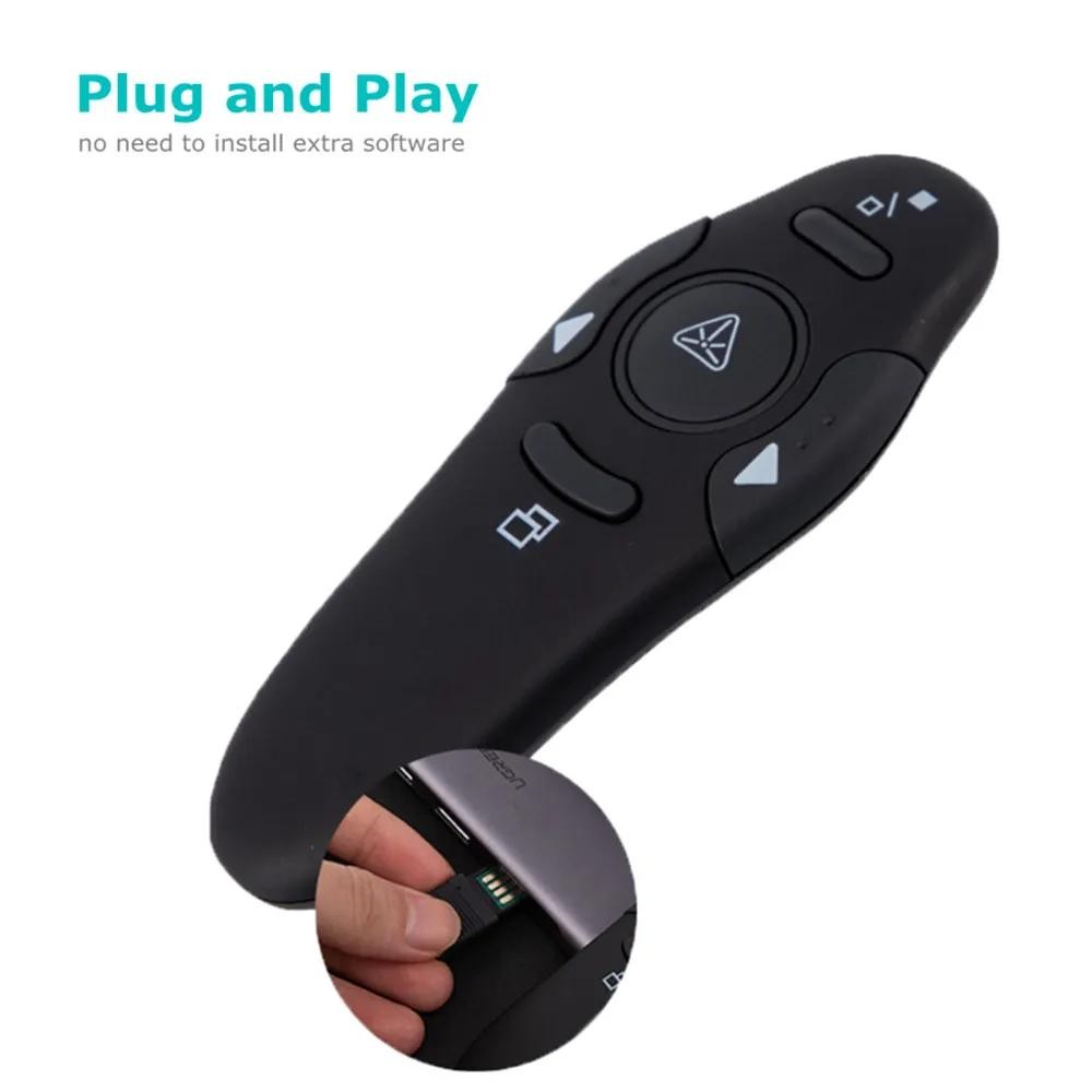 2.4ghz USB Presenter Remote Control Powerpoint Wireless Presentation Remote Cont
