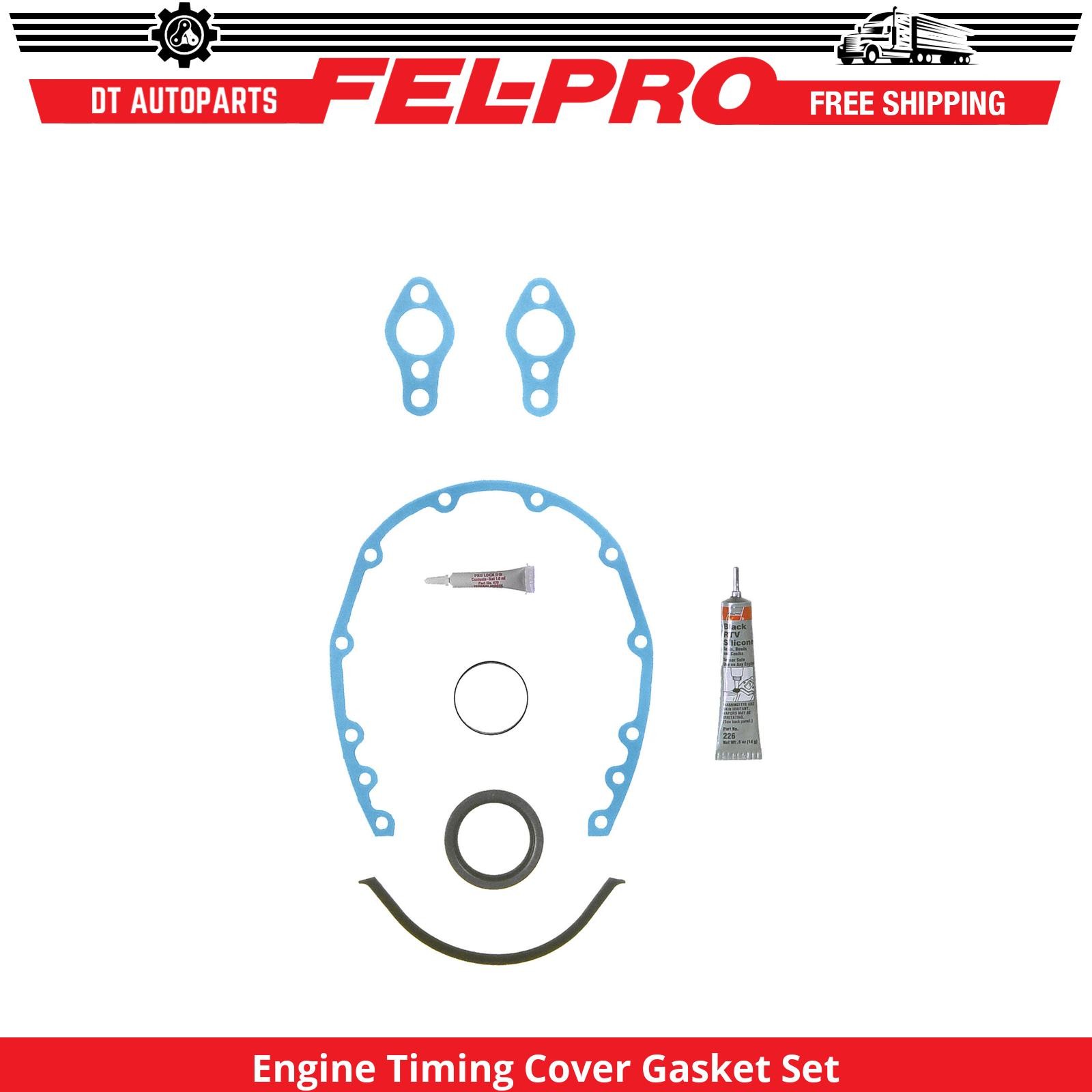 For 1967-1974 GMC K25/K2500 Suburban Engine Timing Cover Gasket Set Fel-Pro 1968
