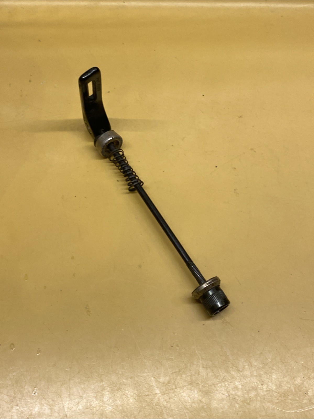 Black Cannodale Coda Front 100mm Steel Spindle Quick Release Skewer
