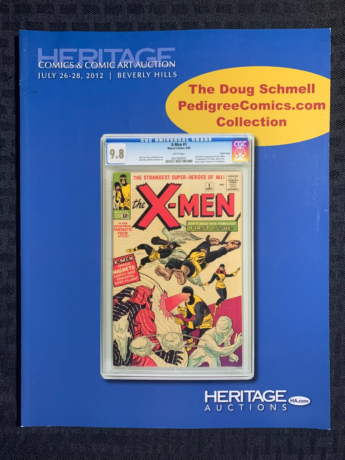 2012 July 26-28 HERITAGE 128pg Auction Catalog VG/FN 5.0 Pedigree Comics