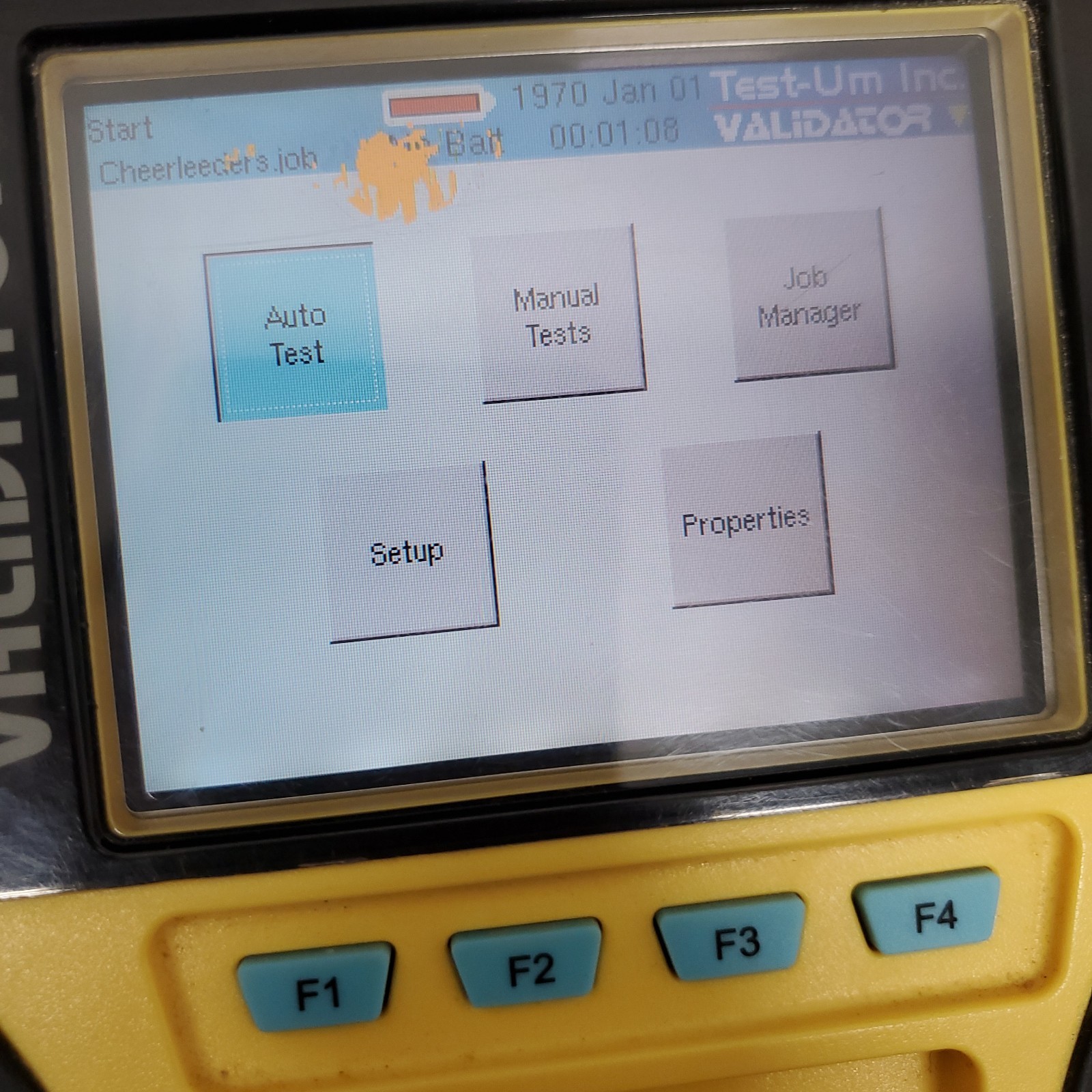 JDSU Validator NT900 Ethernet Speed Certifier w/ Remote & Accessories - SCREEN*