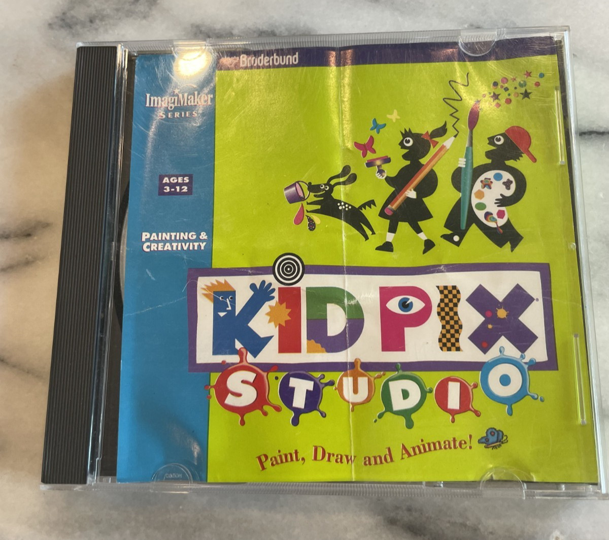 KID PIX Studio Big Box - Image Maker Edition - Rare!