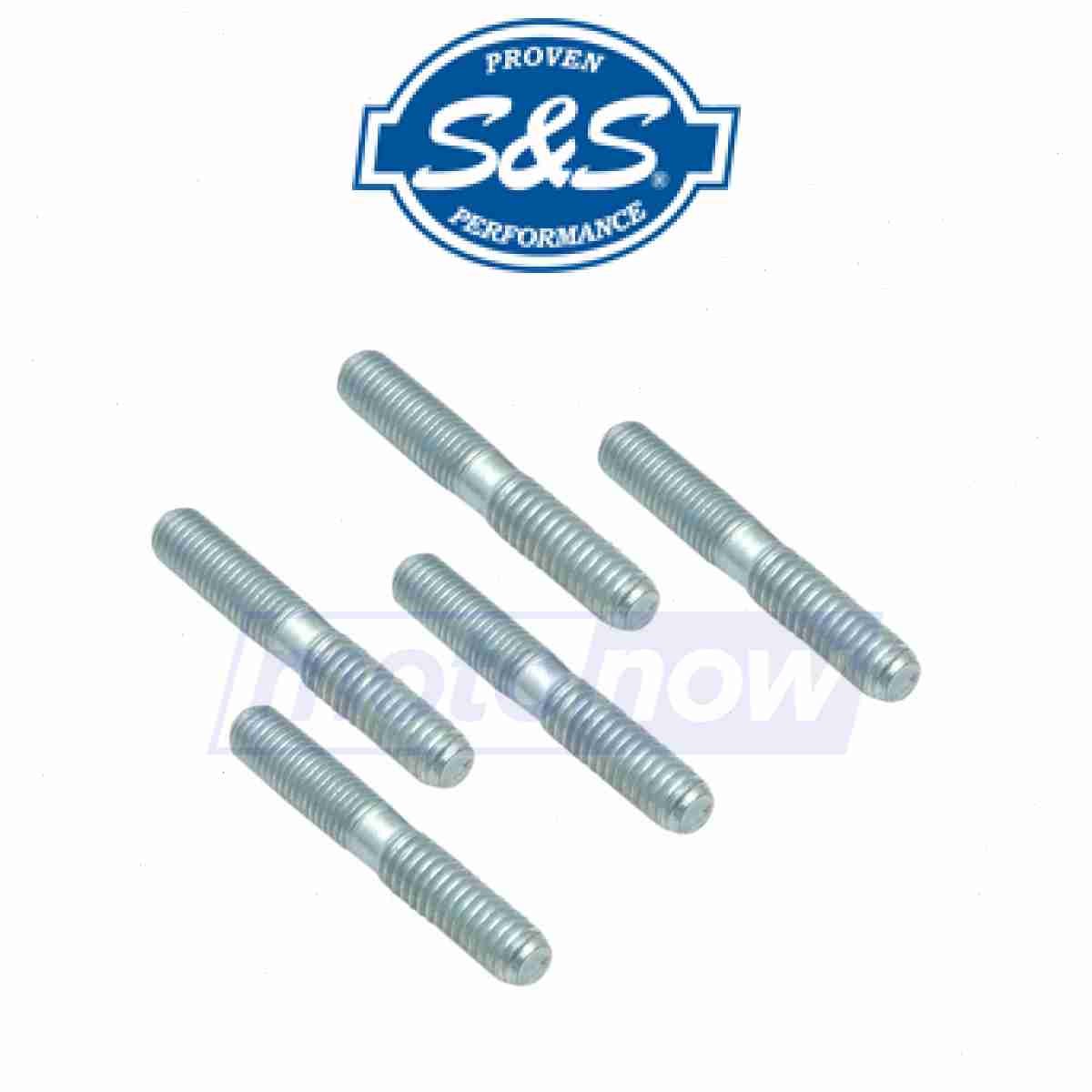 S&S Cycle Exhaust Port Studs for 2008 Harley Davidson FXSTSSE2 Screamin bp