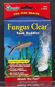 Jungle Labs Fungus Clear Tank Buddy Tablets 8 Tab