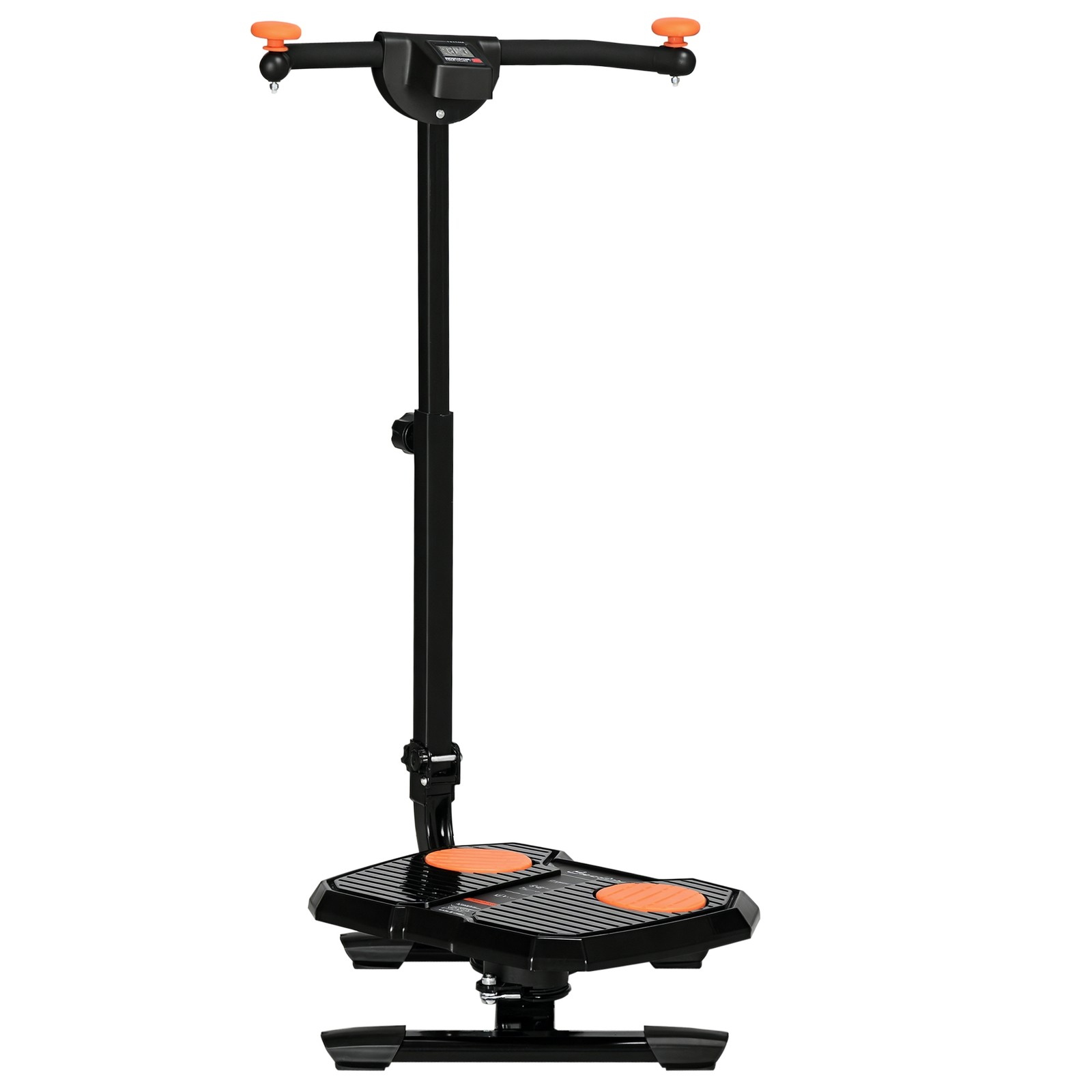 Ab Twister Height Adjustable Twist Board with LCD Monitor Core Fitness, Orange