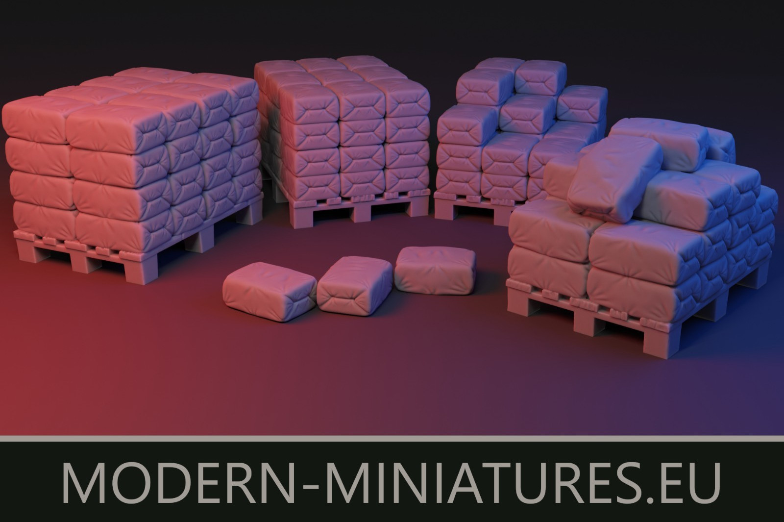 Modern-Miniatures.eu Narco Cargo Stacks Cartel Spectre Zona Alfa Terrain Scenery