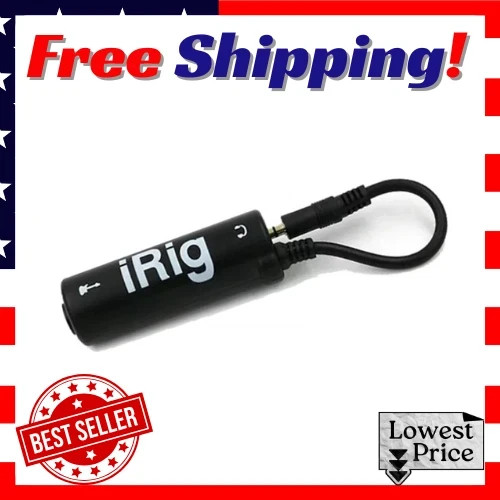 iRig Guitar Interface Converter Guitar Phone New Multimedia