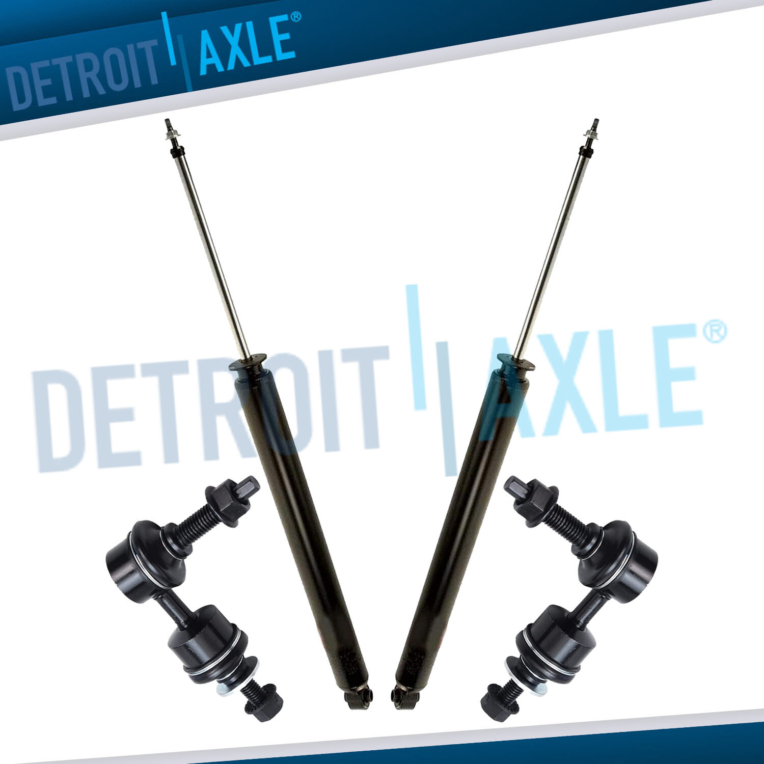 Rear Shocks Absorber Sway Bar for 2012 2013 2014 2015 2016 2017 2018 Ford Focus