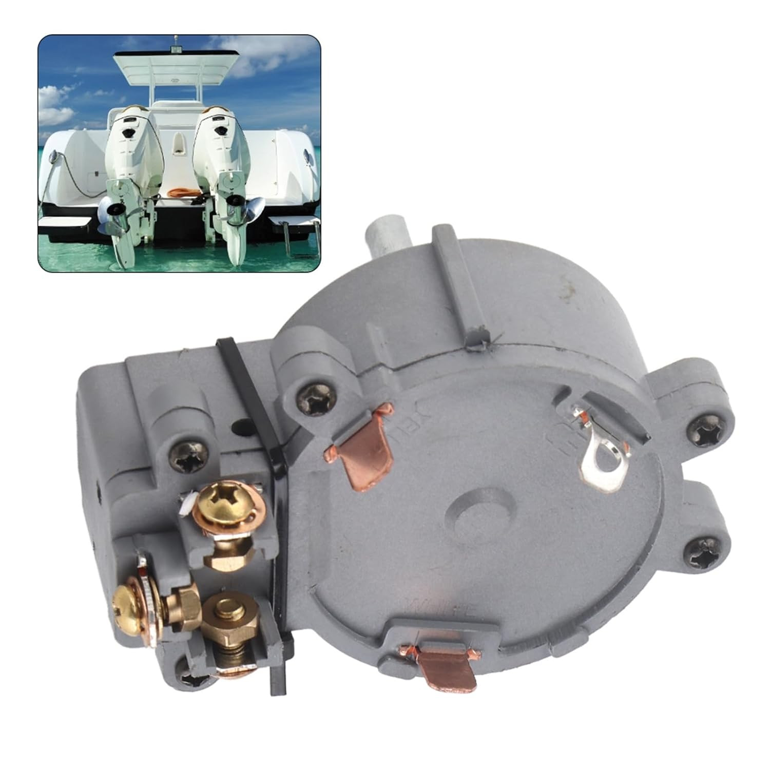 Trolling Motor Speed Control Switch, 12V/24V 8-Speed Electric Propulsion Control