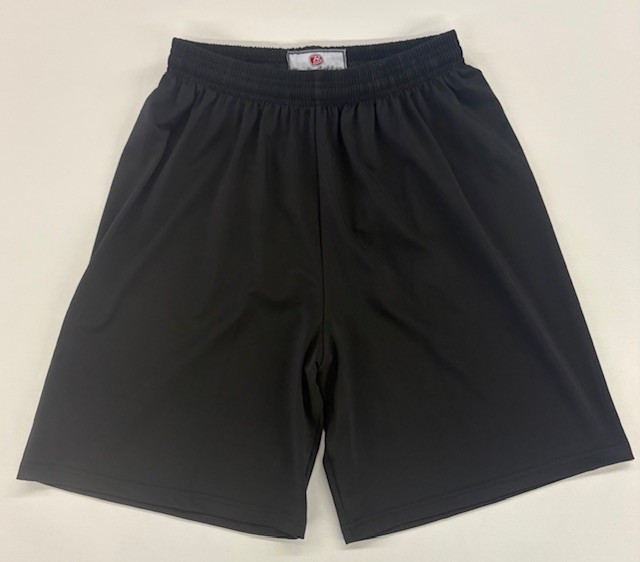 9" MOISTURE MANAGEMENT SHORTS-BLACK-2XS