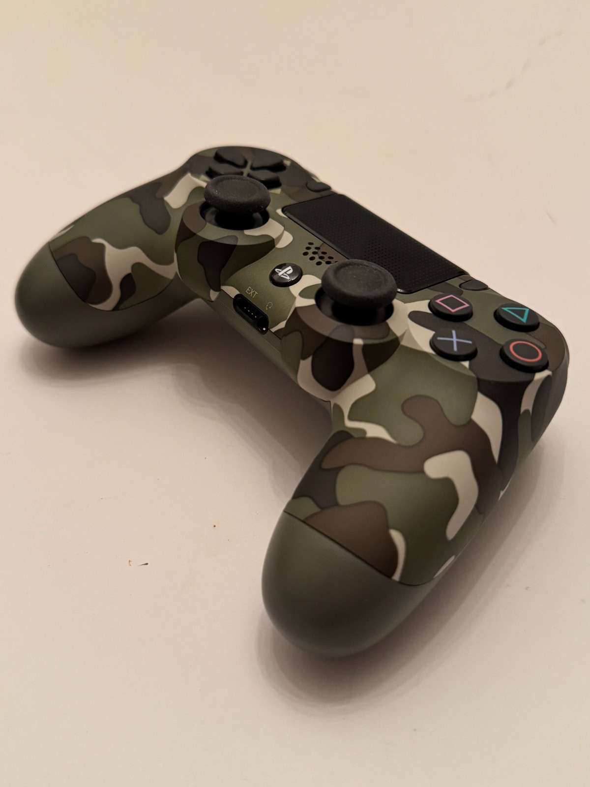 Sony PlayStation 4 PS4 Dualshock 4 Controller Green Camo - Gently Used